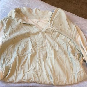 Mint, 3/4 sleeved shirt